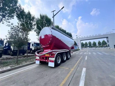 Сухой массовый трейлер танкера